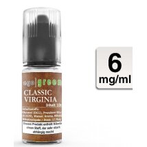 E-Liquid EGO GREEN Classic Virginia Tobacco 6 mg
