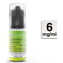 E-Liquid EGO GREEN schwarze Kirsche 6 mg
