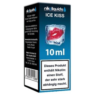 NIKOLIQUIDS E-Liquid Ice Kiss 10ml