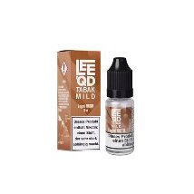 E-Liquid LEEQD Tabak mild 6mg 50 PG / 50 VG