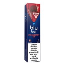 BLU BAR Einweg E-Shisha Strawberry Ice 18mg/ml