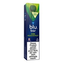 BLU BAR Einweg E-Shisha Kiwi Passionsfrucht 18mg/ml