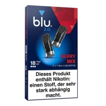 Blu 2.0 Podpack Berry Mix 18mg/ml 2er