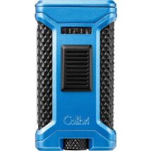 COLIBRI Zigarrenfeuerzeug Ascari blau/schwarz