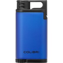 COLIBRI Feuerzeug Belmont II blau