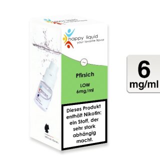 Happy Liquid Pfirsich10ml 6mg/ml