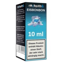 NIKOLIQUIDS E-Liquid Eisbonbon 10ml