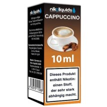 NIKOLIQUIDS E-Liquid Cappuccino 10ml