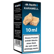 NIKOLIQUIDS E-Liquid Karamell 10ml