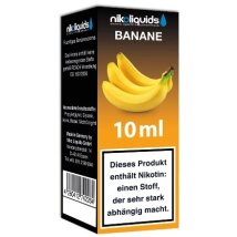 NIKOLIQUIDS E-Liquid Banane 10ml