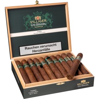 VILLIGER DoBrasil Maduro Toro 20er