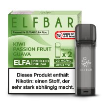 ELFBAR Elfa Liquidpod Kiwi Passionsfruit Guava 20mg/ml 2er