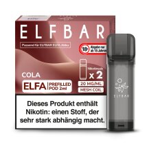 ELFBAR Elfa Liquidpod Cola 20mg/ml 2er