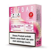 ELFBAR Elfa Liquidpod Strawberry Ice Cream 20mg/ml 2er