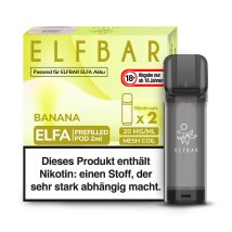 ELFBAR Elfa Liquidpod Banana 20mg/ml 2er