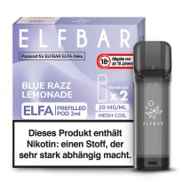 ELFBAR Elfa Liquidpod Blue Razz Lemonade 20mg/ml 2er