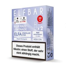 ELFBAR Elfa Liquidpod Blue Razz Lemonade 20mg/ml 2er