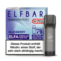 ELFBAR Elfa Liquidpod Blueberry 20mg/ml 2er