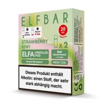 ELFBAR Elfa Liquidpod Strawberry Kiwi 20mg/ml 2er