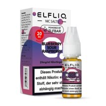 ELFBAR Elfliq Liquid Nic Salts Blueberry Sour Raspberry...