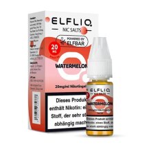 ELFBAR Elfliq Liquid Nic Salts Watermelon 10ml 20mg/ml