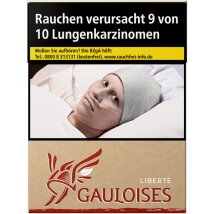 GAULOISES Liberte rot 10,00 Euro  (8x24)