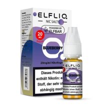 ELFBAR Elfliq Liquid Nic Salts Blueberry 10ml 20mg/ml