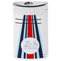 St.Dupont Feuerzeug Slim7 Le Mans weiß/chrom 027788