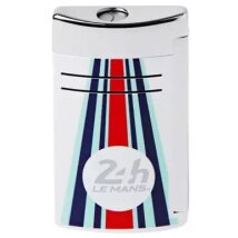 St.Dupont Feuerzeug Slim7 Le Mans weiß/chrom