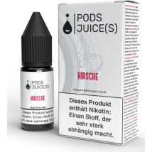 Pods Juice(s) Nikotinsalz Liquid Kirsche 10mg/ml 10ml