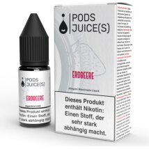 Pods Juice(s) Nikotinsalz Liquid Erdbeere 20mg/ml 10ml