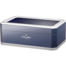 Colibri Humidor Rally blau/silber