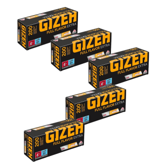 Gizeh Full Flavor Extra Hülsen 5x200er