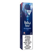 BLU BAR Einweg E-Shisha Blueberry Ice 18mg/ml