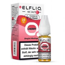 ELFBAR Elfliq Liquid Nic Salts Cherry 10ml 10mg/ml