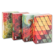 Zigarettenbox Metall Modern Art Motiv 1