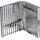 Zigarettenetui Metall Wellendesign 20er