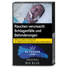 AL FAKHER Wasserpfeifentabak Big Blue (Blaubeere) 25g