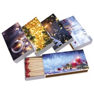 Zündhölzer Christmas Lights 15x45