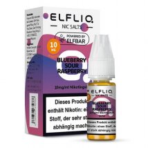 ELFBAR Elfliq Liquid Nic Salts Blueberry Sour Raspberry...