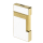 St.Dupont Feuerzeug Slimmy Weisslack Gold 028004