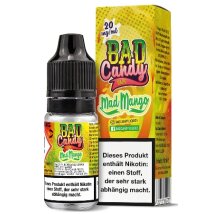 BAD CANDY Nikotinsalz-Liquid Mad Mango (Mango, Kokos)...