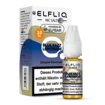 ELFBAR Elfliq Liquid Nic Salts Blue Razz Lemonade 10ml...