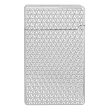 St.Dupont Feuerzeug Initial Quadrate silberfarben 020820