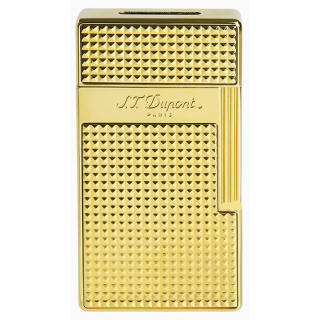 ST.DUPONT Feuerzeug Biggy Diamond gold 025009