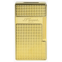 ST.DUPONT Feuerzeug Biggy Diamond gold 025009