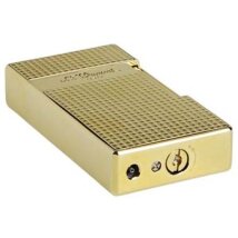 ST.DUPONT Feuerzeug Biggy Diamond gold 025009