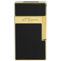 ST.DUPONT Feuerzeug Big Daddy Schwarzlack/Gold 025002