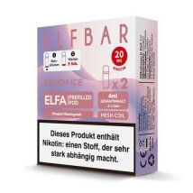 ELFBAR Elfa Liquidpod Peach Ice 20mg/ml 2er