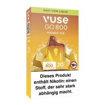 VUSE GO 800 Einweg E-Shisha Mango Ice 20mg